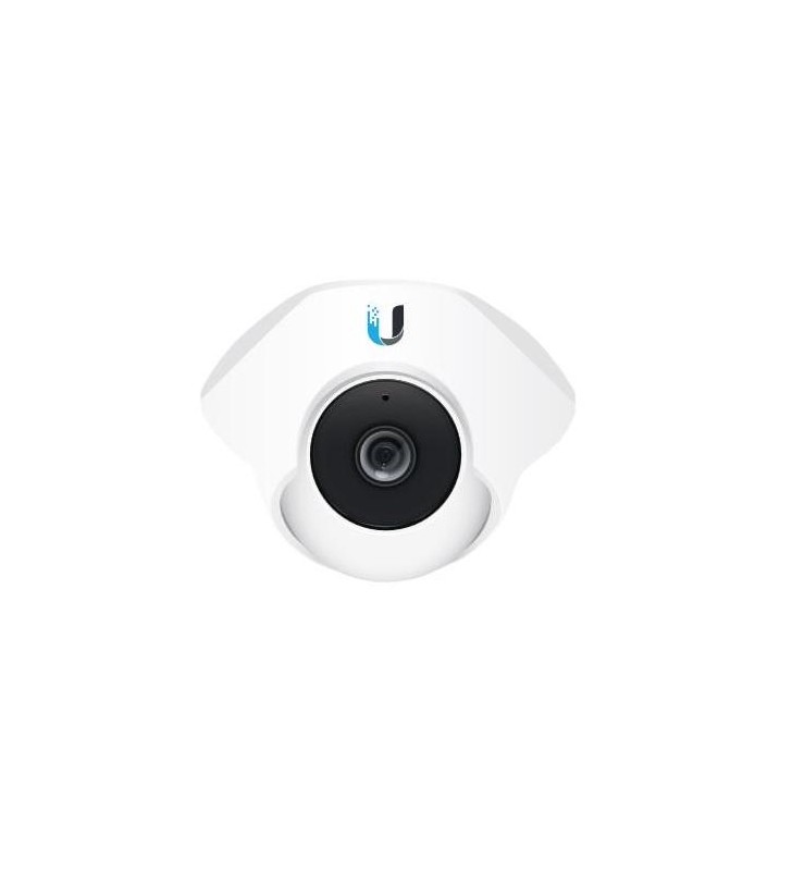 Ubiquiti indoor video camera unifi uvc-dome, 1x10/100 rj45, microsd card slot, microphone, ir led with mechanical ir cut filter,