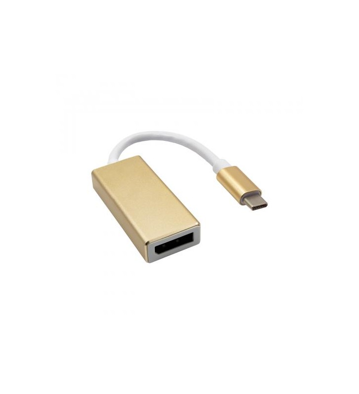 Aky ak-ad-56 akyga converter adapter with cable ak-ad-56 usb type c (m) / displayport (f)
