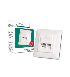 Digitus cat5e modular wall/outlet shielded