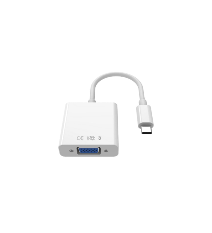 Aky ak-ad-55 akyga converter adapter with cable ak-ad-55 usb type c (m) / vga (f) 15cm