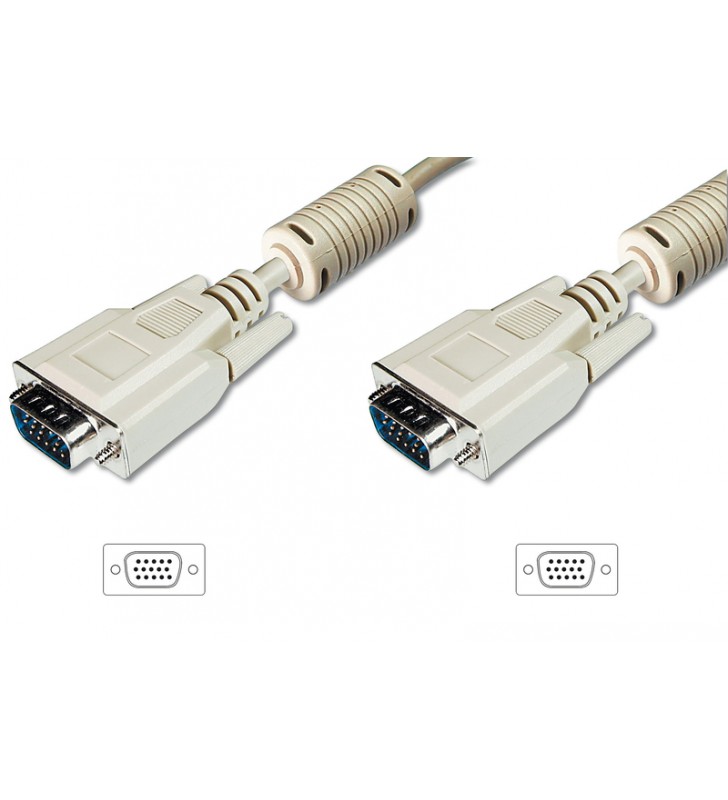 Digitus vga monitor cable/hd15/m- hd15/m 10m