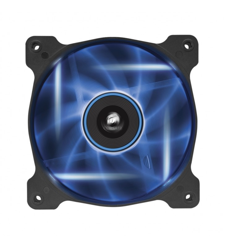 Cooler carcasa corsair af120 led blue quiet edition high airflow, 120x25mm, 3pin, twin pack "co-9050016-bled"