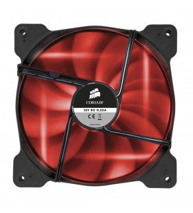 Cooler carcasa corsair af140 led red quiet edition high airflow, 140x25mm, 3pin "co-9050017-rled"