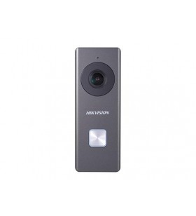 Videointerfon wifi ip hikvision ds-kb6403-wip cu functie de sonerie suna direct pe telefonul smartphone camera de 2mp full hd, c