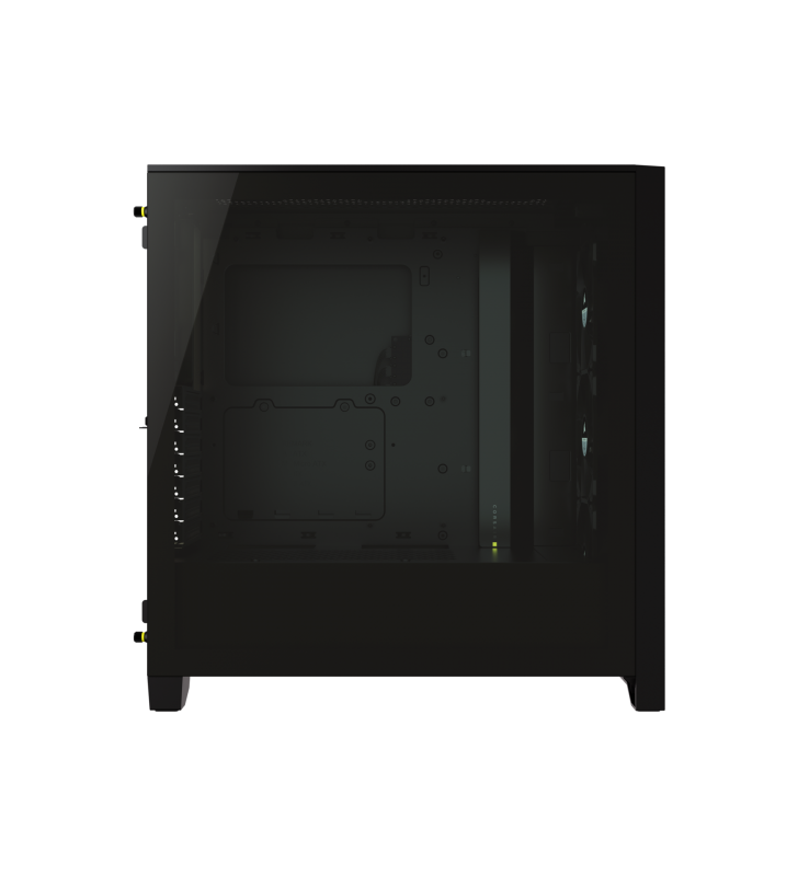 Corsair icue 4000x rgb tempered glass mid-tower black case