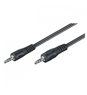 3.5mm connect 10m bk/cable m/m 3pin stereo