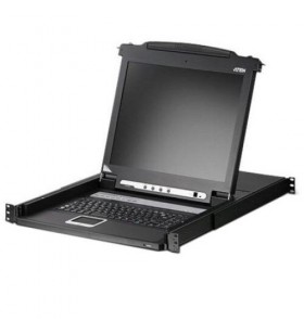 Aten cl5716in-ata-ag aten kvm 16 port lcd led 19 + keyboard + touchpad usb-ps/2, ip admin