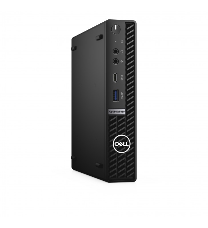 Dell optiplex 5080 10th gen intel® core™ i5 i5-10500t 8 giga bites ddr4-sdram 256 giga bites ssd mff negru mini pc windows 10