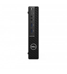 Dell optiplex 3080 10th gen intel® core™ i5 i5-10500t 8 giga bites ddr4-sdram 256 giga bites ssd mff negru mini pc windows 10