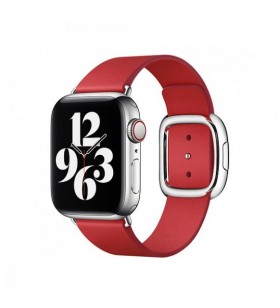 Apple my682zm/a smartwatch accessory band red leather, wrist watch
