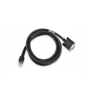 Cable rs232 db9 female connect/7 ft(2.8m) power pin 9 -30c
