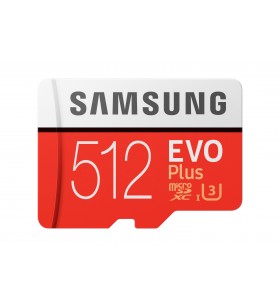 Samsung evo plus memorii flash 512 giga bites microsdxc clasa 10 uhs-i