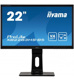 Iiyama prolite xb2283hs-b5 led display 55,9 cm (22") 1920 x 1080 pixel full hd negru