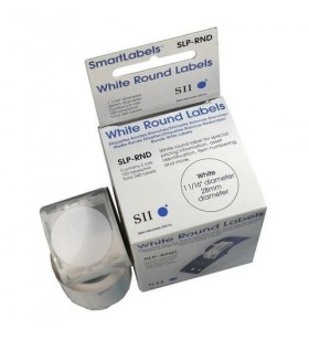Slp-rnd round label 28mm/120 lab/roll