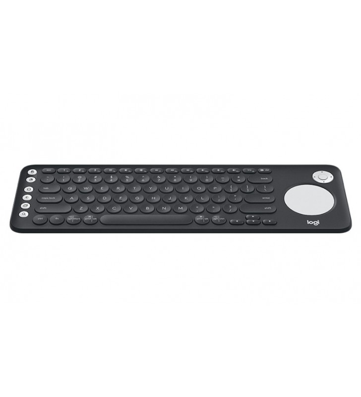 Logitech k600 tv tastaturi bluetooth qwerty spaniolă negru, argint