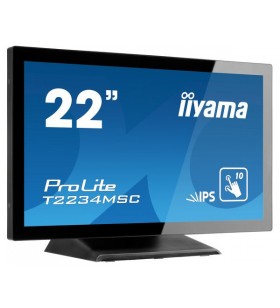 Iiyama prolite t2234msc-b6x monitoare cu ecran tactil 54,6 cm (21.5") 1920 x 1080 pixel negru multi-touch