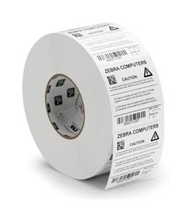 Label, paper, 102x152mm thermal transfer, 8000t all-temp, coated, all-temp adhesive, 76mm core