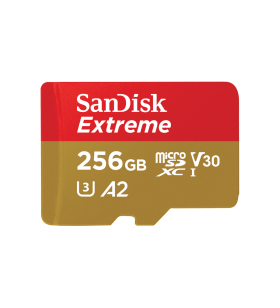 Sandisk extreme microsd card/for mobile gaming 256gb