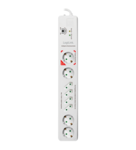 Logilink lps301 logilink- socket outlet master/slave, 8-way, 1.5 m