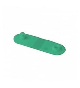 Wristband clips green 275/pack
