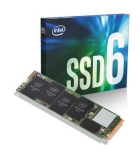 Intel 665p m.2 1000 giga bites pci express 3.0 3d3 qlc nvme