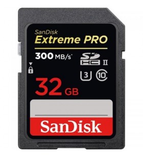 Extreme pro sdhc 32gb/300mb/s uhs-ii