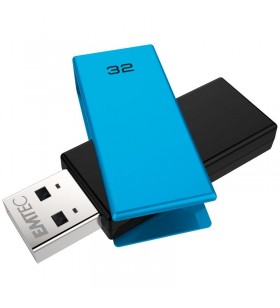 Memory drive flash usb2 32gb/c350 blue ecmmd32gc352 emtec