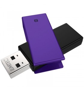 Memory drive flash usb2 8gb/c350 violet ecmmd8gc352 emtec