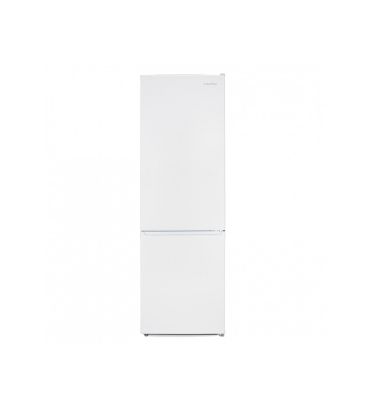 Combina frigorifica nobeltek ncs-305wa++, 305 l, a++, usi reversibile, h 188 cm, alb