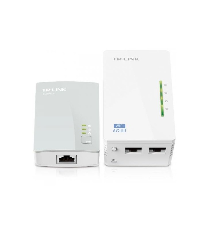 Tp-link tl-wpa4220 kit adaptoare de rețea pentru linii de alimentare cu electricitate 300 mbit/s ethernet lan wi-fi alb 1 buc.