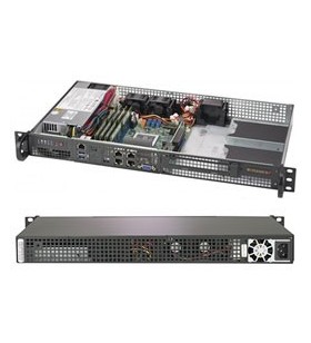 Supermicro a+ server 5019d-ftn4 cabinet metalic (1u) negru