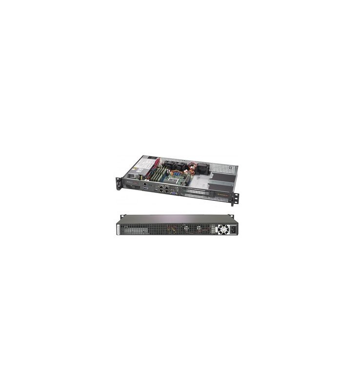 Supermicro a+ server 5019d-ftn4 cabinet metalic (1u) negru