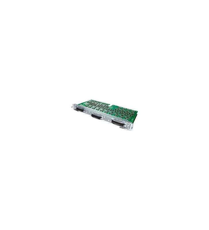 Fixed port high density analog/voice servicemodule for isr4k in