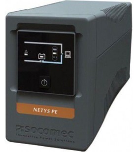 Netys pe ups socomec 600va / 360w, mini tower, tehnologie line interactive, unda in trepte