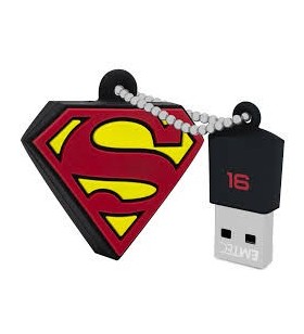 Memory drive flash usb2 16gb/superman ecmmd16gdcc01 emtec