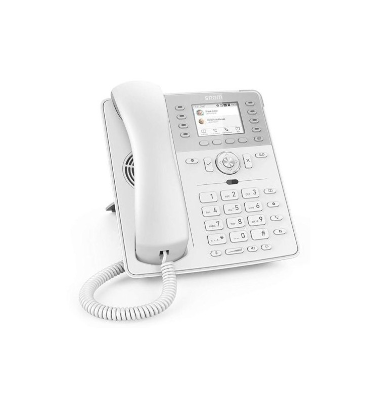 Snom d735 white/global 700 deskphone white in