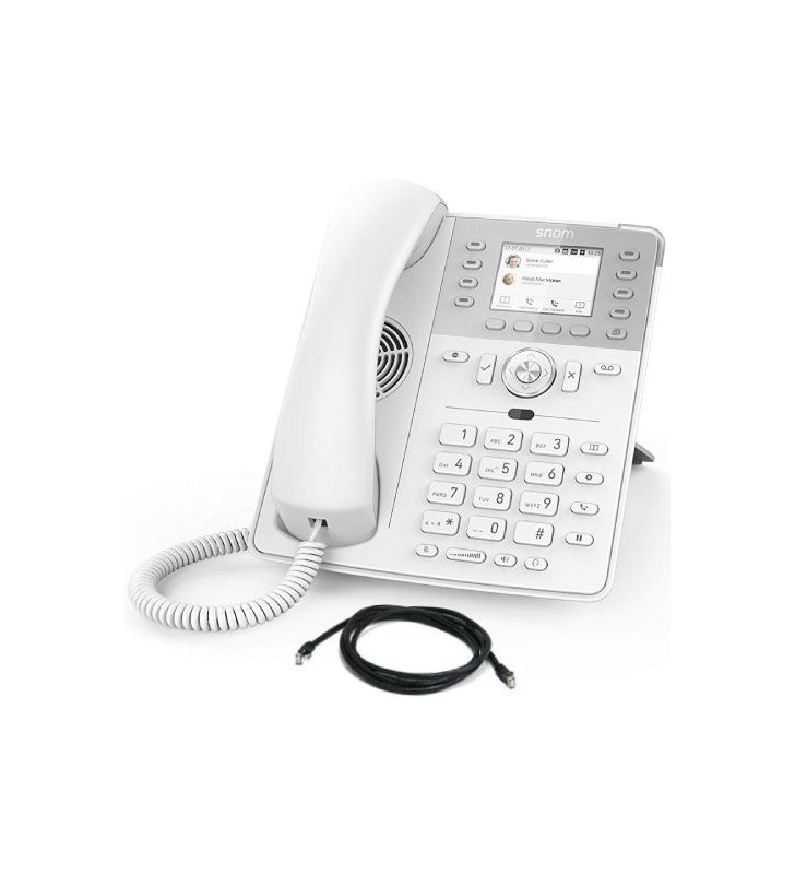 Snom d735 white/global 700 deskphone white in