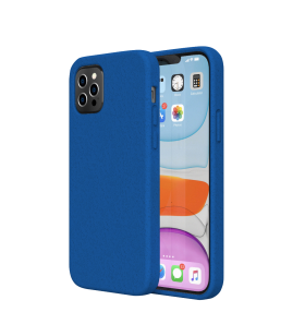 Husa de protectie biodegradabila nextone pentru iphone 12 / iphone 12 pro, albastru