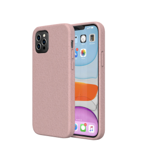 Husa de protectie biodegradabila nextone pentru iphone 12 / iphone 12 pro, roz