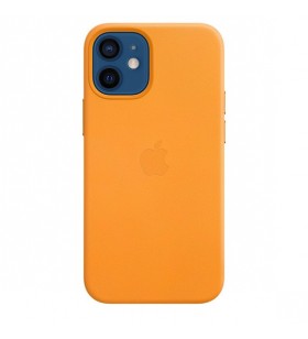 Iphone 12 mini leather case/with magsafe - california poppy
