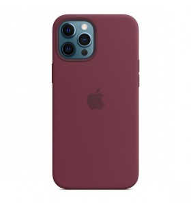 Iphone 12 pro max silicone case/with magsafe - plum