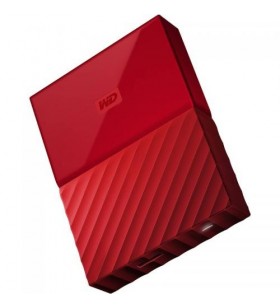 Wd mypassport 4tb red/exclusive - 2.5in usb 3.0 in