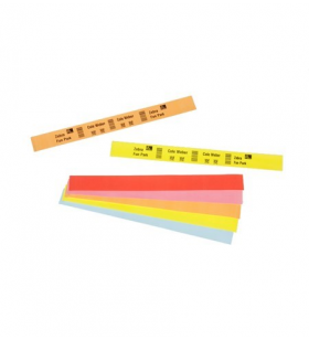 Wristband, polypropylene, 1x10in (25.4x254mm) direct thermal, z-band splash, adhesive closure, 1in (25.4mm) core, 350/roll, 4/b