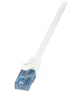 Logilink cp3091u logilink - patch cable cat.6a 10ge home u/utp econline white 10m