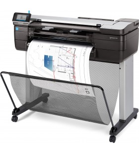 Hp designjet t830 24 imprimante de format mare cu jet de cerneală culoare 2400 x 1200 dpi ethernet lan wi-fi