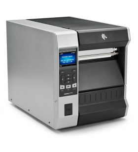 Tt printer zt620 6", 203 dpi, euro and uk cord, serial, usb, gigabit ethernet, bluetooth 4.0, usb host, tear, color touch, zpl