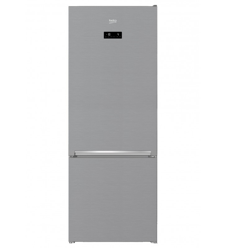 Beko rcne560e40zxbn combină frigorifică de sine stătător argint 560 l a++