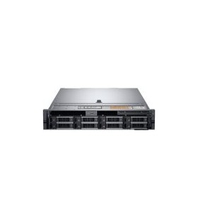 Server dell poweredge r740 intel xeon silver 4210 2.2g (10c/20t),2x16gb rdimm 3200mt/s,2x600gb 10k rpm sas(up to 8 x 3.5" sas/sata for 1cpu),perc h730p,idrac9 enterprise,dual hot-plug ps(1+1)750w,5720 quad port 1gbe,rails,3yr prspt