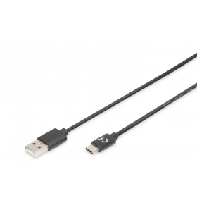 Digitus usb type-c™ connection cable, type c to a