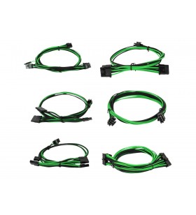 Evga 100-g2-06kg-b9 evga green/black power supply cable set 550-650 g2/p2/t2